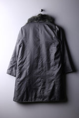 Vintage Crocodile Womens Fur Jacket Polyester