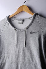 Vintage Nike Womens Crop Hoodie Cotton