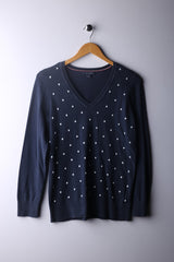 Vintage Tommy Hilfiger Womens Sweater Cotton