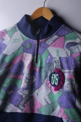 Vintage Campagnolo Sport Zipper Jacket Fleece