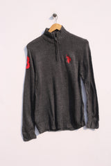 Vintage U.S. Polo Assn Quarter Zipper Sweater