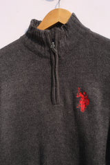 Vintage U.S. Polo Assn Quarter Zipper Sweater