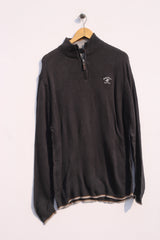 Vintage U.S. Polo Assn Quarter Zipper Sweater