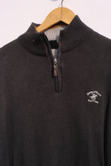 Vintage U.S. Polo Assn Quarter Zipper Sweater