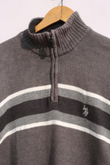 Vintage U.S. Polo Assn Quarter Zipper Sweater