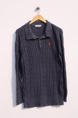 Vintage U.S. Polo Assn Button Sweater