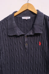 Vintage U.S. Polo Assn Button Sweater