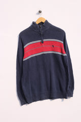 Vintage U.S. Polo Assn Quarter Zipper Sweater