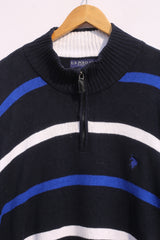 Vintage U.S. Polo Assn Quarter Zipper Sweater