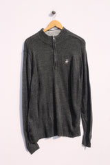 Vintage U.S. Polo Assn Quarter Zipper Sweater