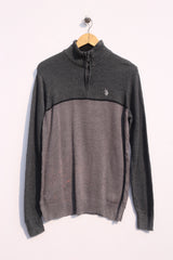 Vintage U.S. Polo Assn Quarter Zipper Sweater