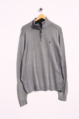 Vintage U.S. Polo Assn Quarter Zipper Sweater