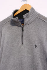 Vintage U.S. Polo Assn Quarter Zipper Sweater