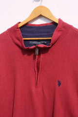 Vintage U.S. Polo Assn Quarter Zipper Sweater