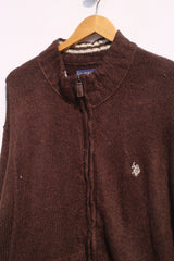 Vintage U.S. Polo Assn Quarter Zipper Sweater