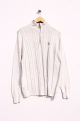 Vintage U.S. Polo Assn Quarter Zipper Sweater