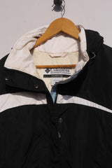 Vintage Columbia Puffer Hoodie Womens -Polyester