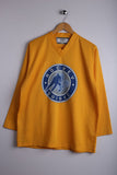 Vintage 90's CSG Hockey Jersey Yellow - Polyester