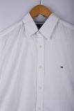 Vintage Tommy Hilfiger Button Down Shirt White - Cotton