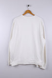 Vintage 90's Levis Sweatshirt White - Cotton