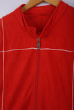 Vintage 90's FILA Track Jacket Red - Polyester