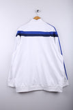 Vintage 90's Adidas Track Jacket White - Polyester