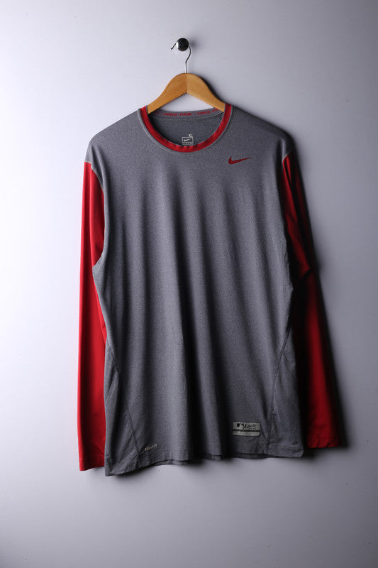 Nike Activewear Full Sleeve Top - Polyester