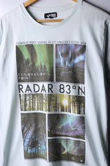 Vintage 90's RADAR Graphic Tee White - Cotton