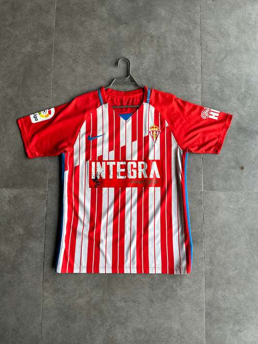 Sporting Gijon Home Jersey Activewear Top