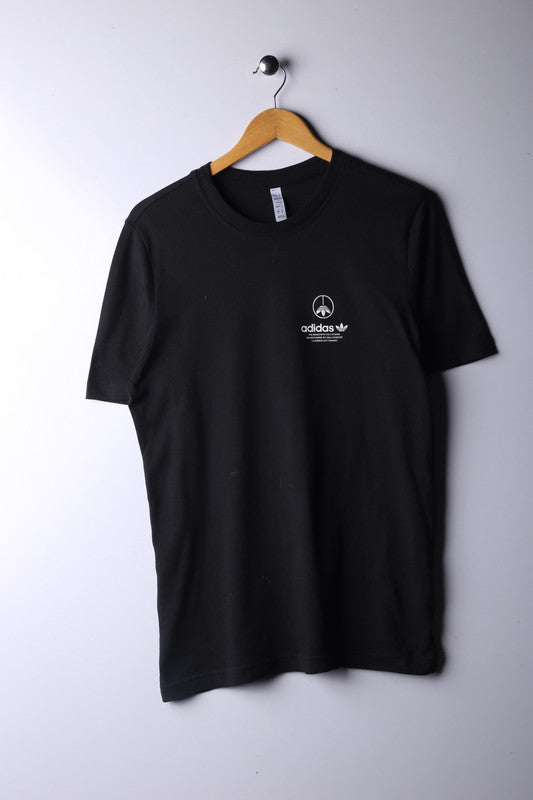 Vintage 90's Adidas Tee Black - Cotton