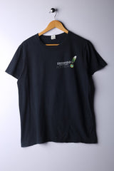 Vintage 90's Greenfield Tee Black - Cotton