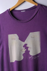 Vintage 90's Graphic Tee Purple - Cotton