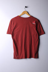 Vintage 90's Reebok Tee Maroon - Cotton