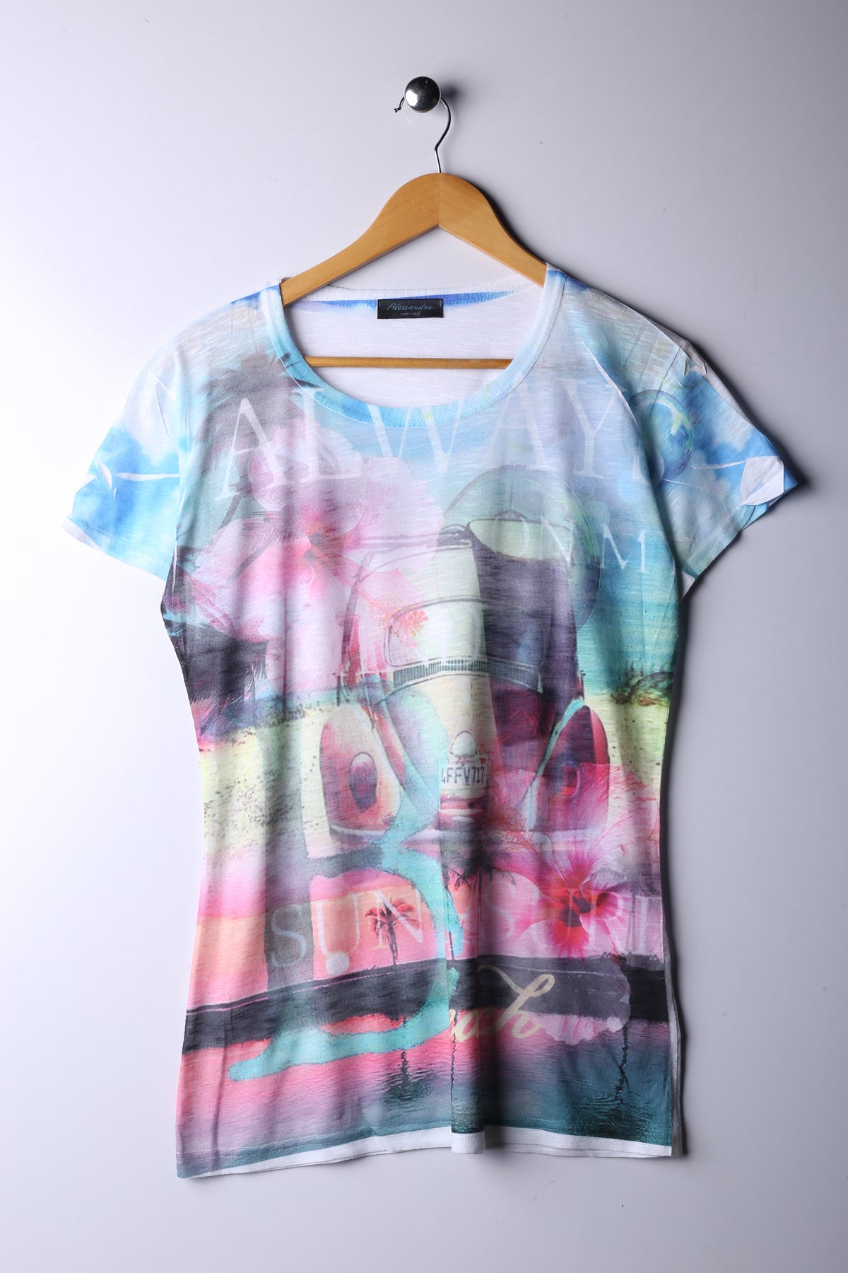 Vintage 90's Alessandra Graphic Tee - Cotton