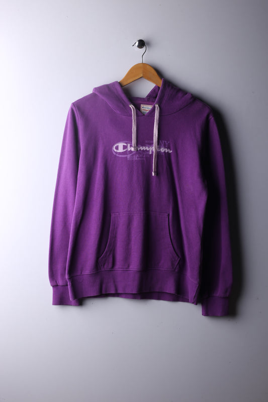 Vintage Champion Womens Hoodie Cotton