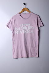 Vintage 90's Sumer River Tee Pink - Cotton