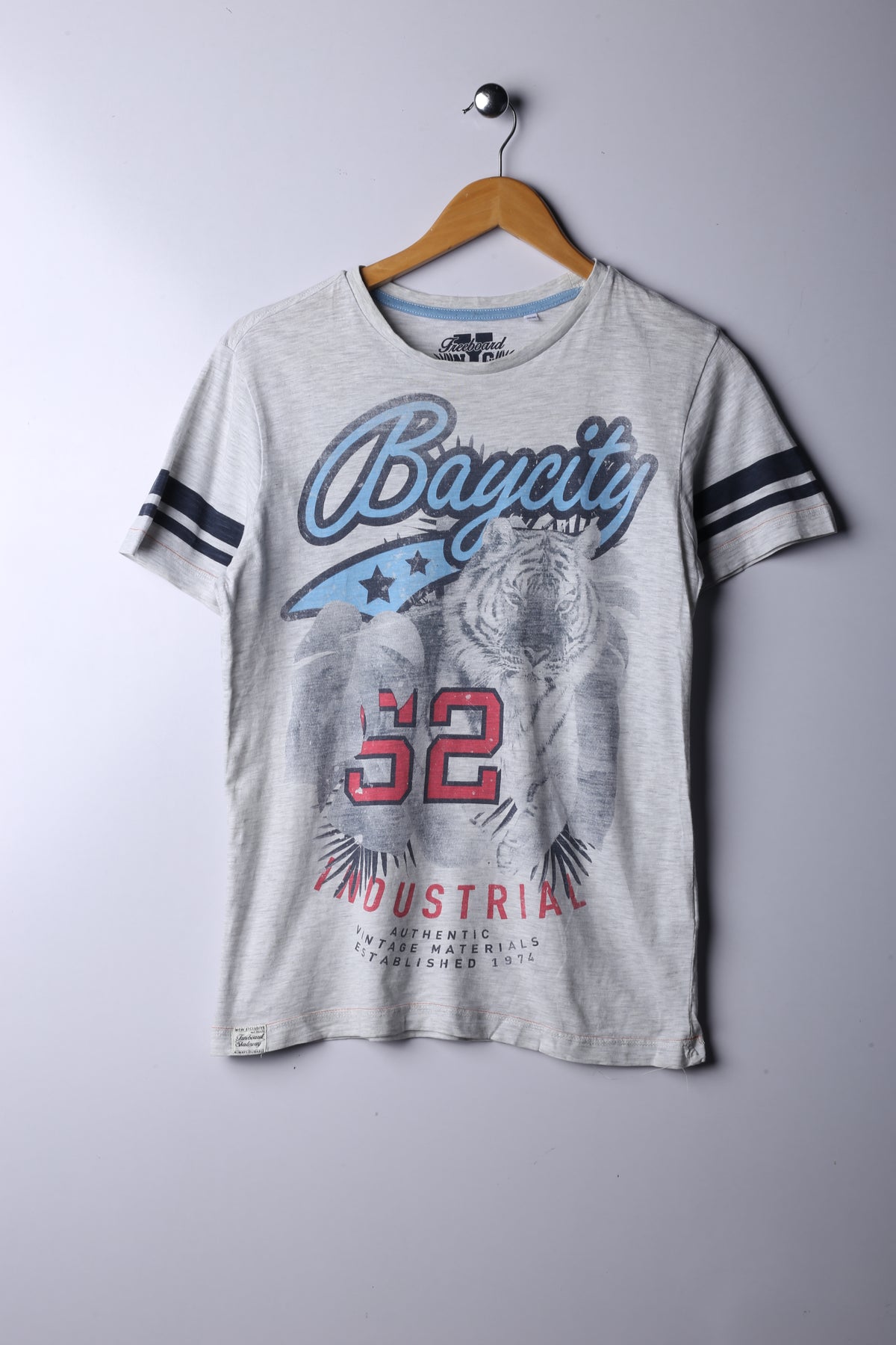 Vintage 90's BayCity Tee Grey - Cotton