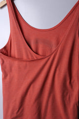 Vintage 90's Womens Dress Orange - Cotton