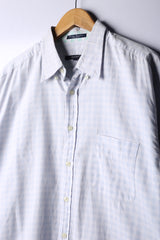 Vintage 90's GANT Button Down Shirt White   -Cotton