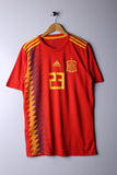 2017-18 Spain Home Shirt