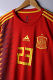 2017-18 Spain Home Shirt