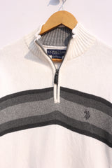 Vintage U.S. Polo Assn Quarter Zipper Sweater