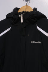 Vintage Columbia Zipper Hoodie-Polyester