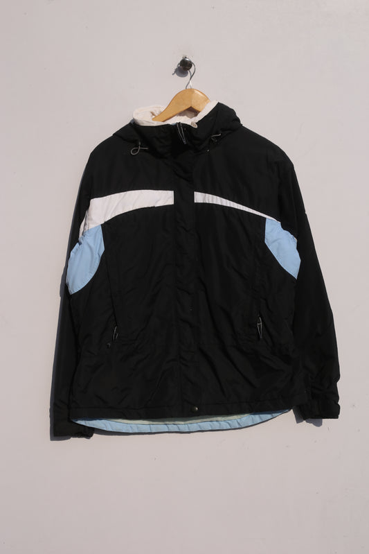 Vintage Columbia Puffer Hoodie Womens -Polyester