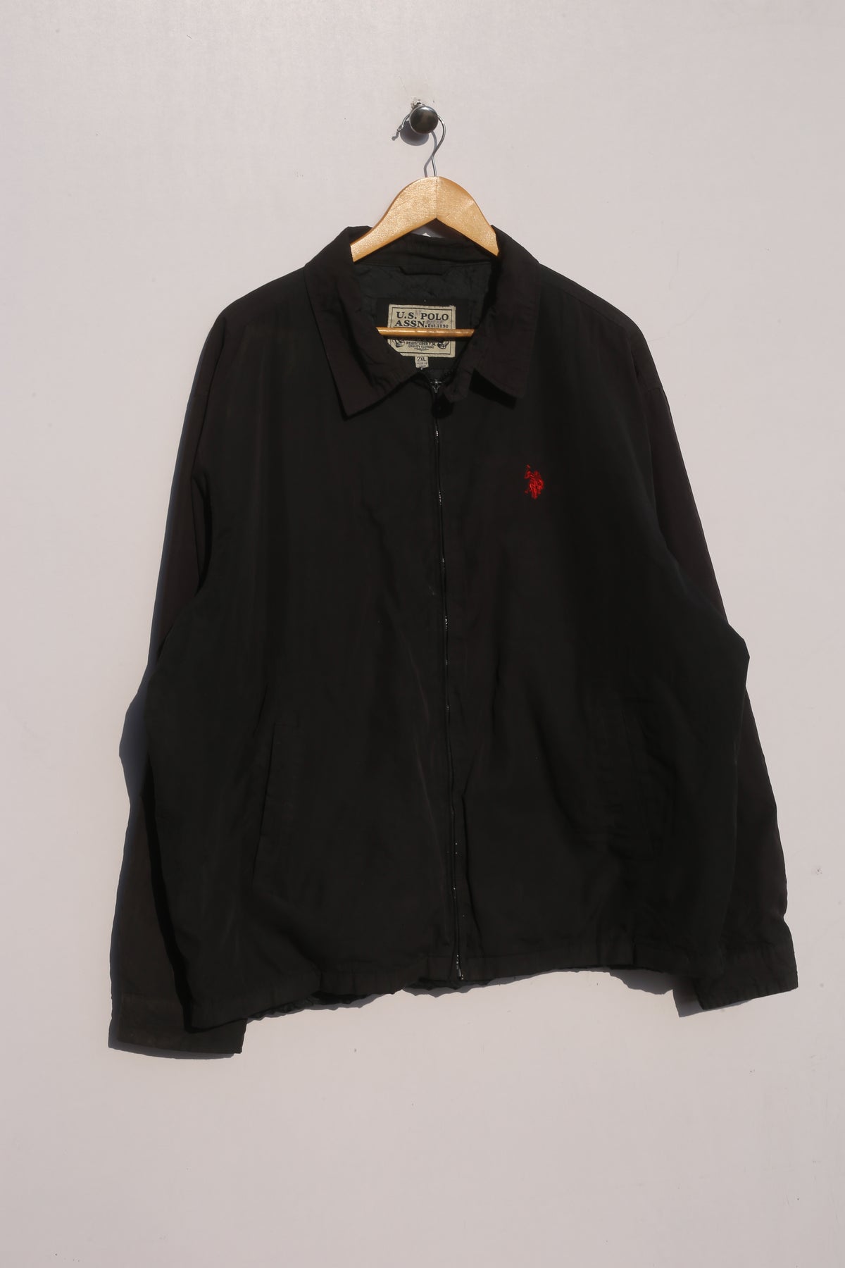 Vintage U.S Polo Assasin Zipper Jacket-Polyester