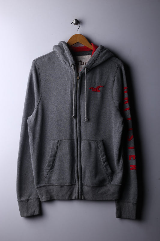 Hollister Zipper Hoodie - Cotton