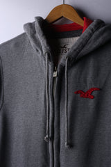 Hollister Zipper Hoodie - Cotton