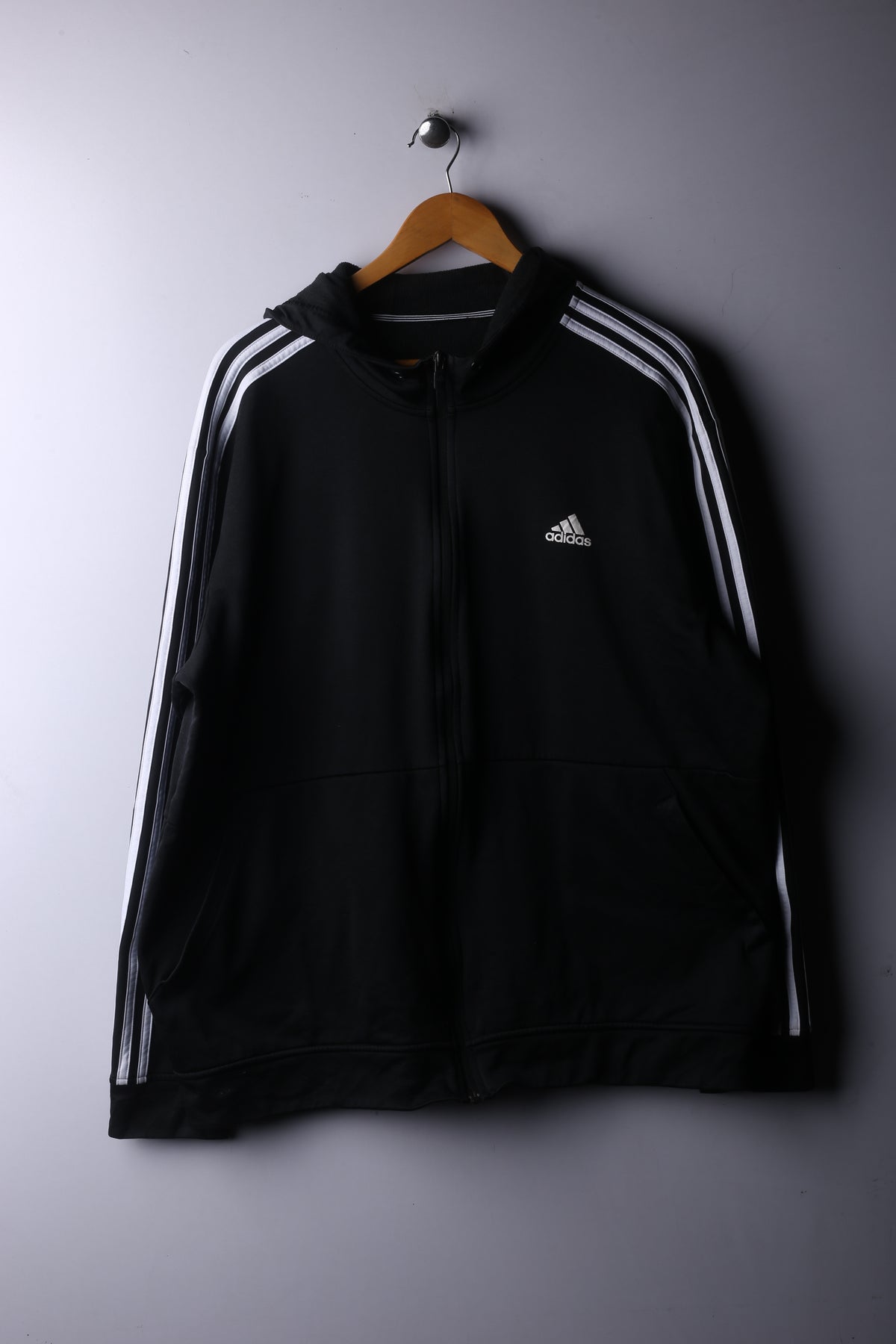 Adidas Zipper Hoodie - Polyester