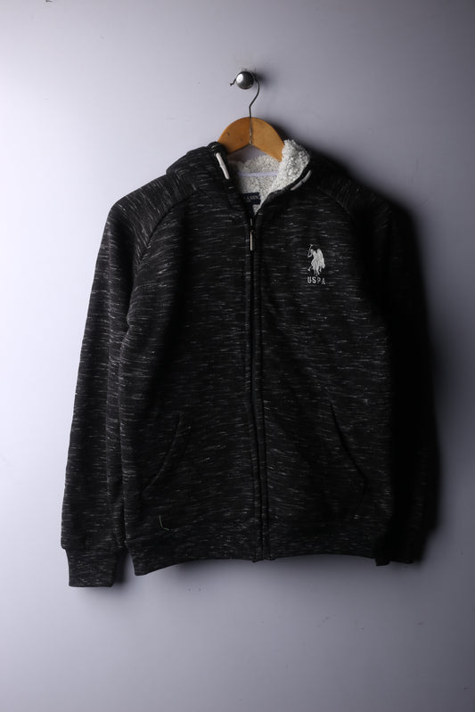 U.S. Polo Assasin Zipper Hoodie - Cotton