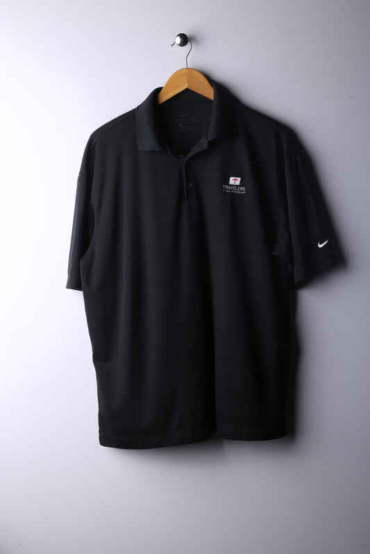 Nike Activewear Polo Top - Polyester